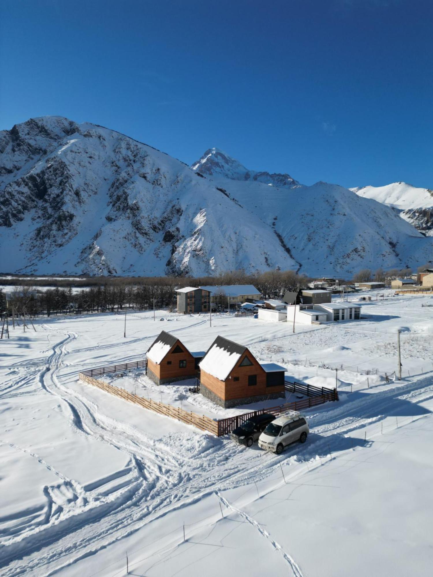 Traveler'S Cottages In Kazbegi Екстер'єр фото